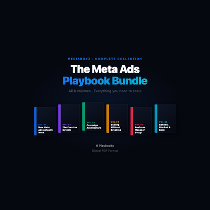 Meta Ads Playbook – Complete Bundle (All 6 Volumes)