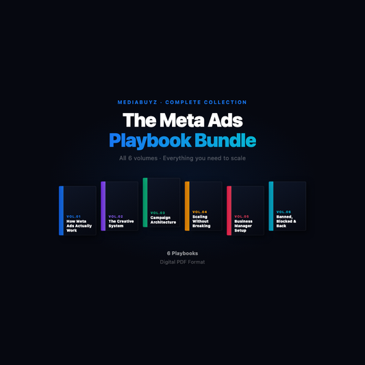 Meta Ads Playbook – Complete Bundle (All 6 Volumes)