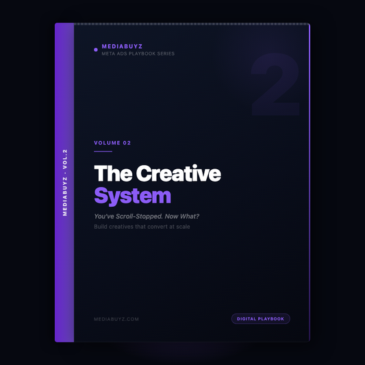 Meta Ads Playbook Vol.2 – The Creative System